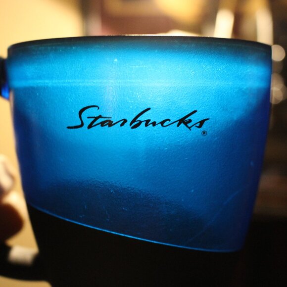 Blue Starbucks Travel Mug - Picture 1 of 3